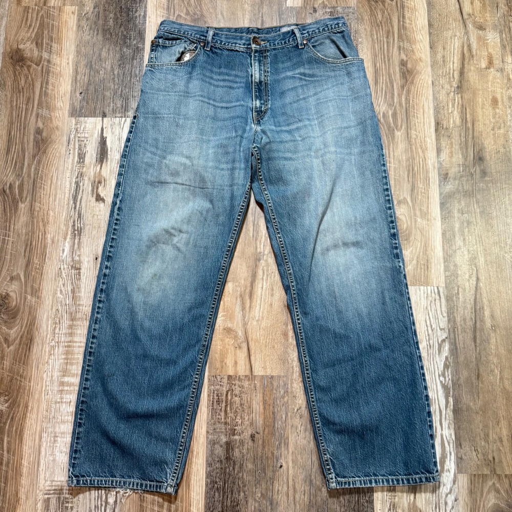 VTG Levi's SilverTab Baggy Jeans Mens 38x34 Blue Denim Streetwear 90s Y2K Skater